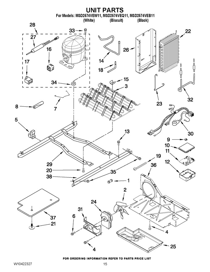Diagram for MSD2574VEQ11