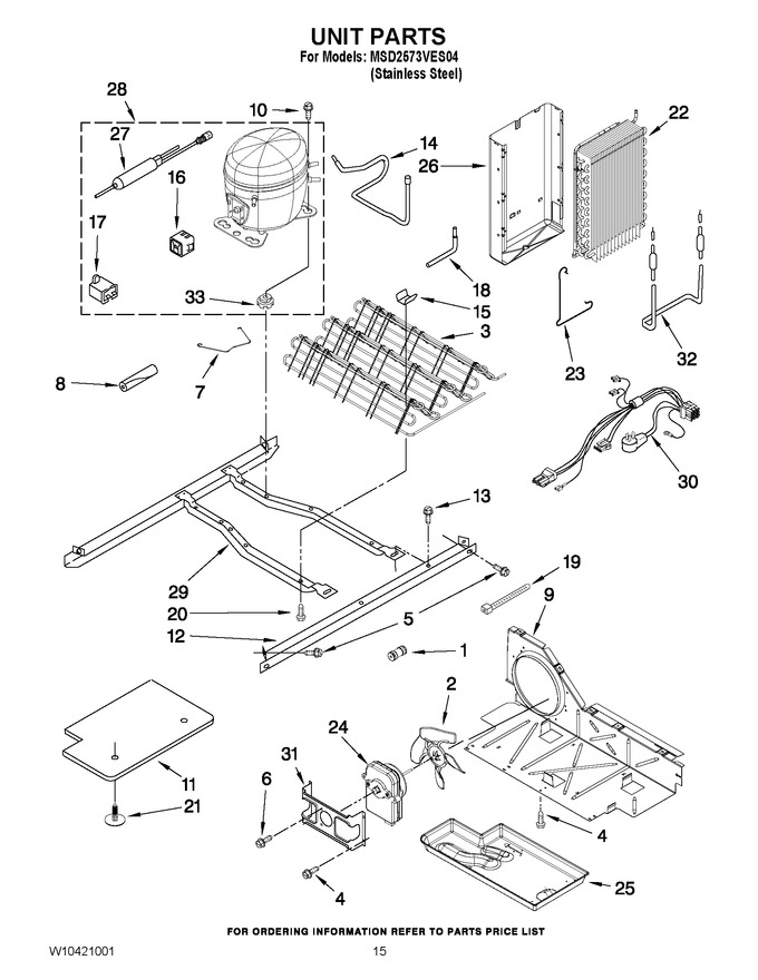 Diagram for MSD2573VES04