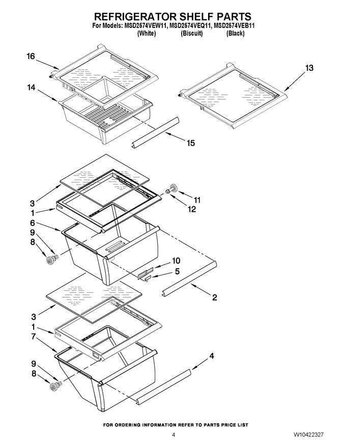 Diagram for MSD2574VEQ11