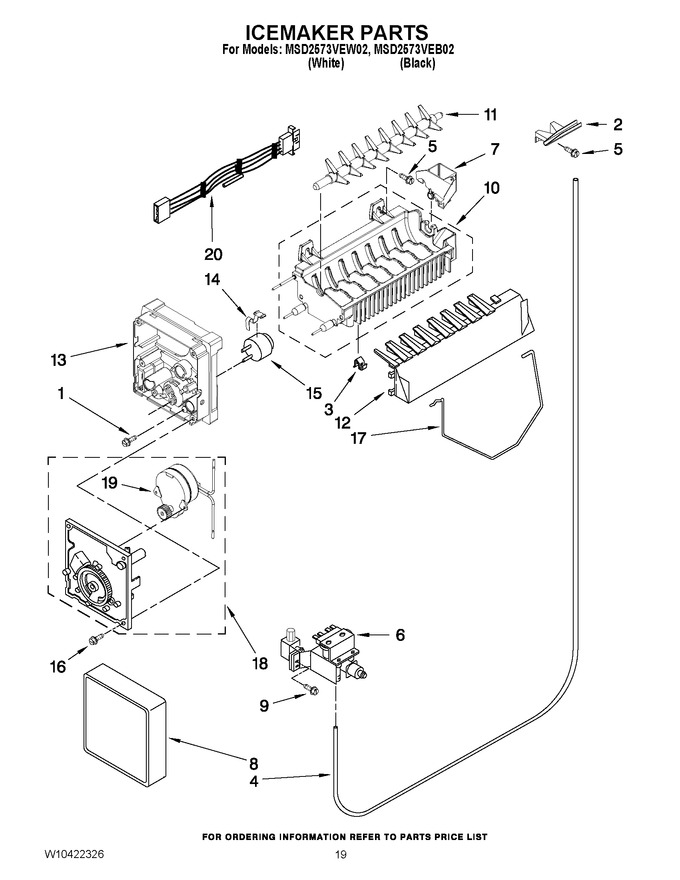 Diagram for MSD2573VEB02