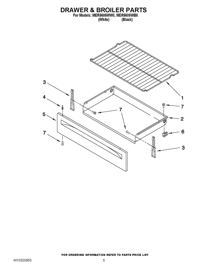 Diagram for MER5605WB0