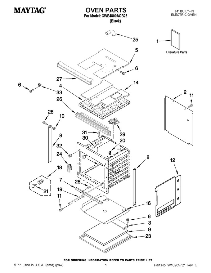Diagram for CWE4800ACB25