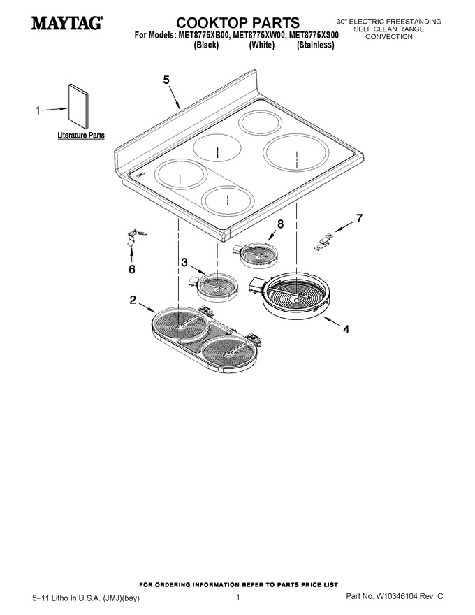 Diagram for MET8775XS00