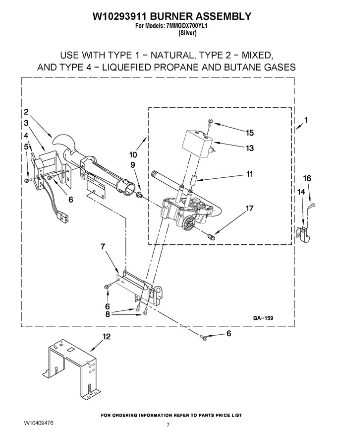 Diagram for 7MMGDX700YL1