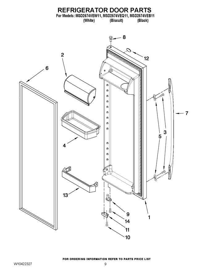 Diagram for MSD2574VEQ11