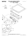 Diagram for 01 - Top And Console Parts