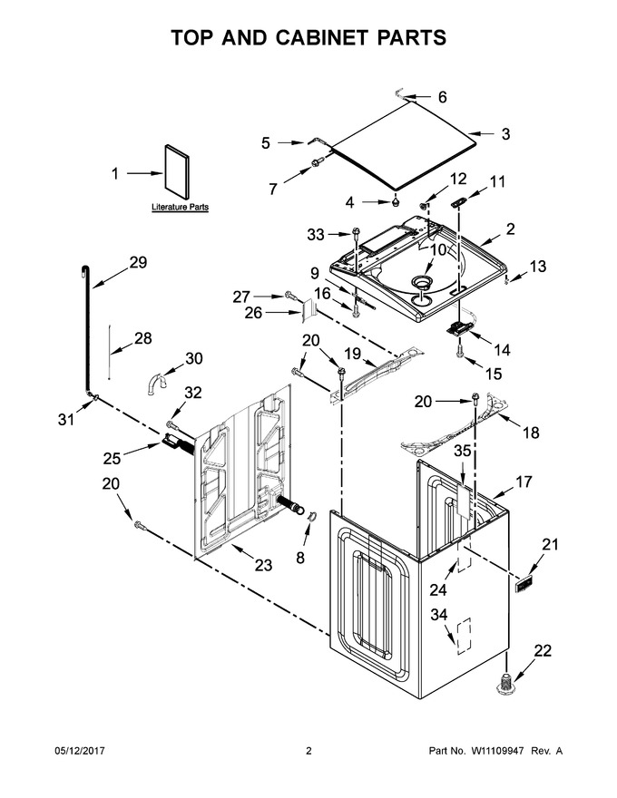 Diagram for MVWB855DC2