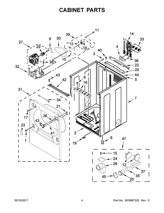 Diagram for MEDB835DW3