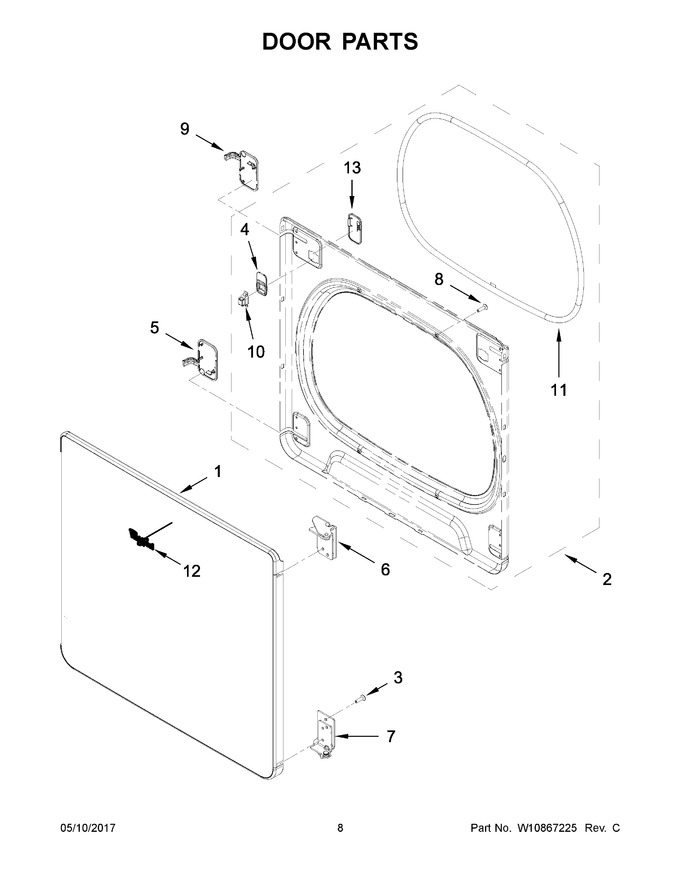 Diagram for MEDB835DW3