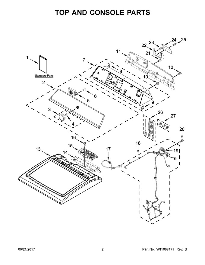Diagram for MEDB765FW0