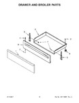 Diagram for 06 - Drawer And Broiler Parts
