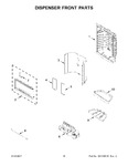 Diagram for 09 - Dispenser Front Parts