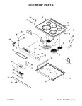 Diagram for 02 - Cooktop Parts