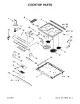 Diagram for 02 - Cooktop Parts