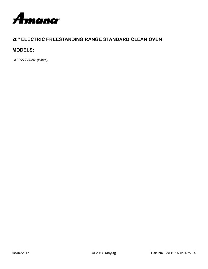 Diagram for AEP222VAW2