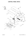 Diagram for 02 - Control Panel Parts