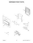 Diagram for 09 - Dispenser Front Parts