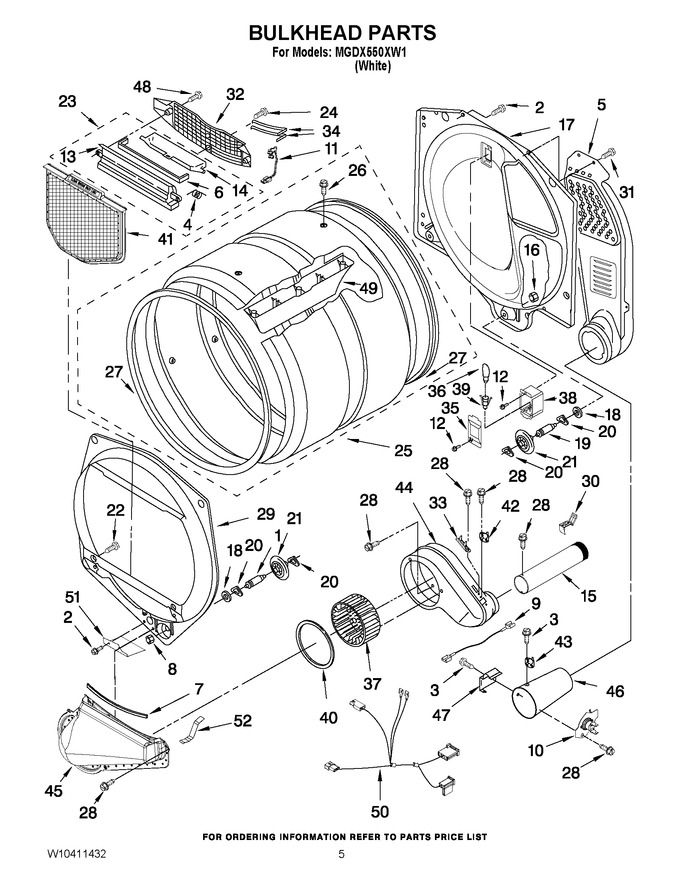 Diagram for MGDX550XW1