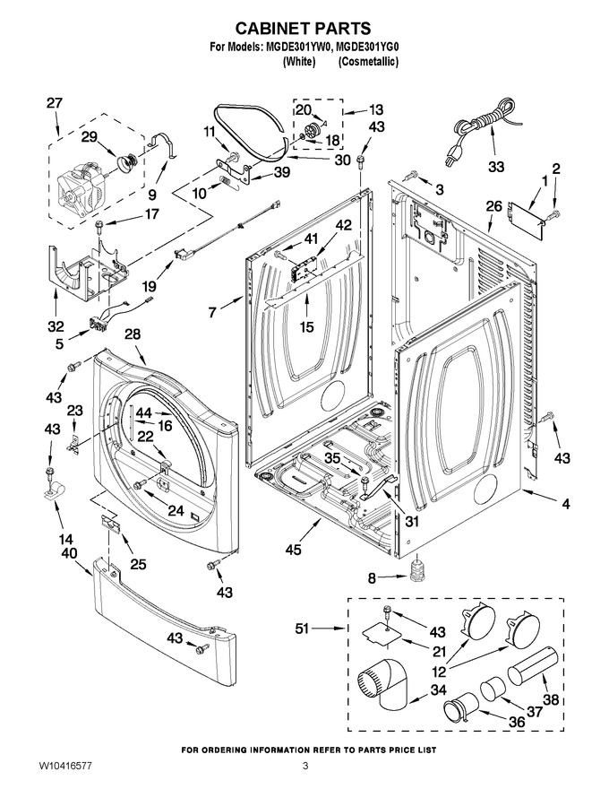 Diagram for MGDE301YW0