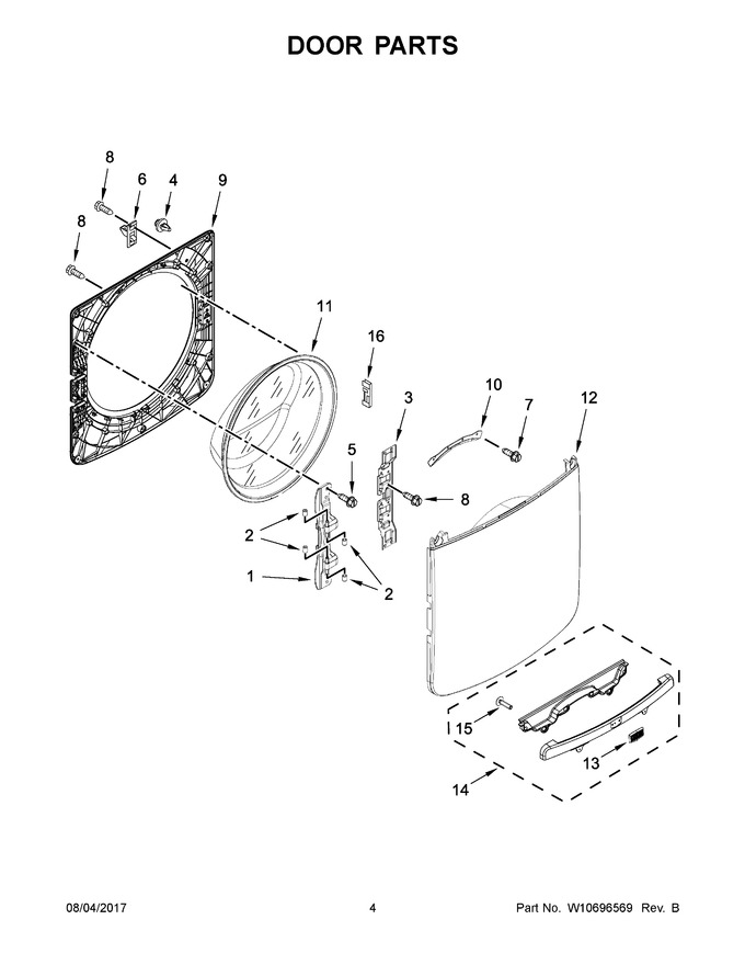 Diagram for MHW5100DW0