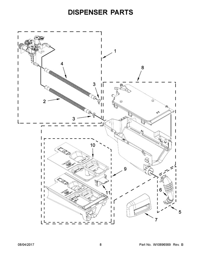 Diagram for MHW5100DW0