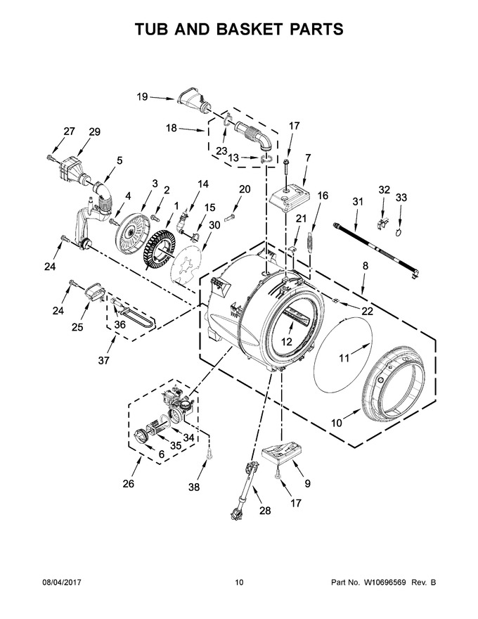 Diagram for MHW5100DC0
