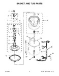 Diagram for 04 - Basket And Tub Parts