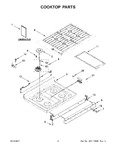 Diagram for 02 - Cooktop Parts