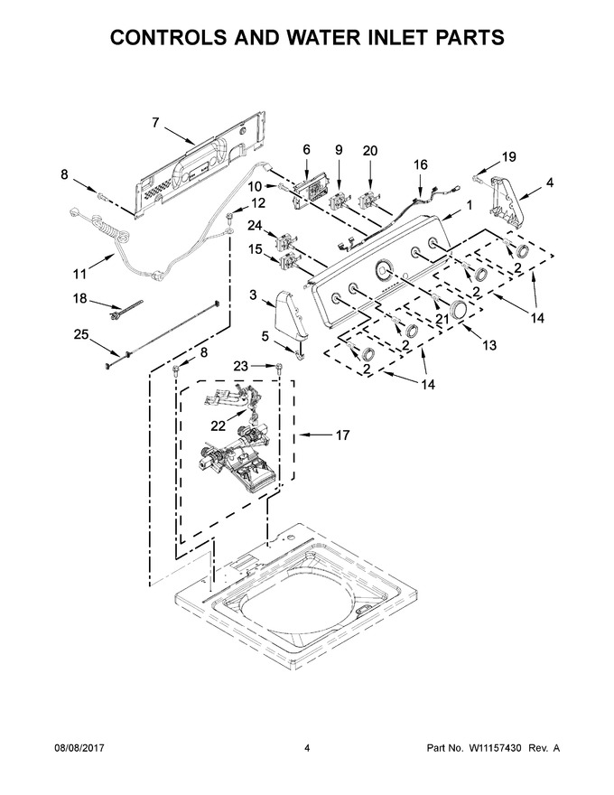 Diagram for MVWC416FW1