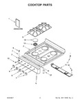 Diagram for 02 - Cooktop Parts