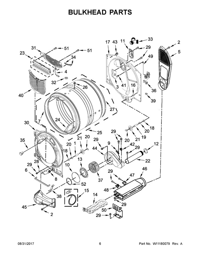 Diagram for YMED5500FW1