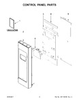 Diagram for 02 - Control Panel Parts