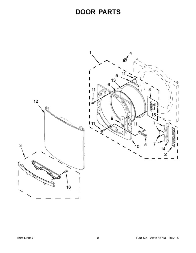Diagram for YMED3500FW1