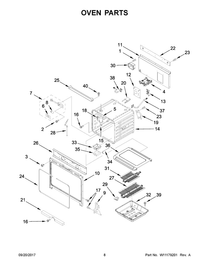 Diagram for JLRP430WP01