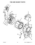 Diagram for 12 - Tub And Basket Parts