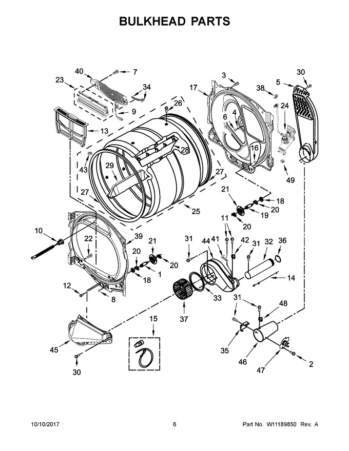 Diagram for MGDB855DW4