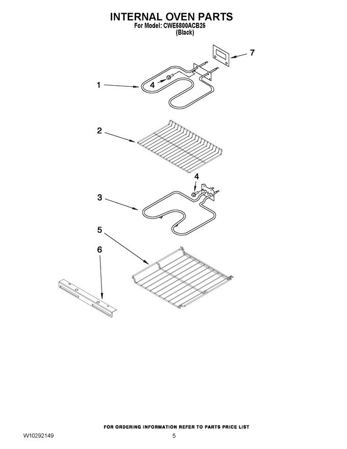 Diagram for CWE5800ACB25