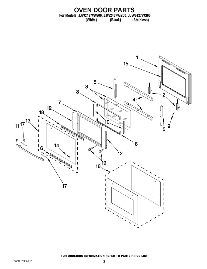 Diagram for JJW2427WB00