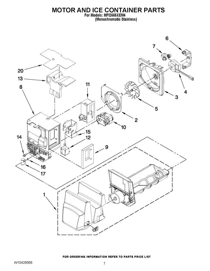 Diagram for MFI2665XEM4