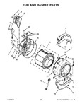 Diagram for 12 - Tub And Basket Parts