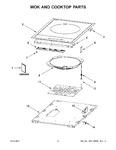 Diagram for 02 - Wok And Cooktop Parts