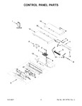 Diagram for 02 - Control Panel Parts