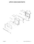 Diagram for 04 - Upper Oven Door Parts