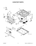 Diagram for 02 - Cooktop Parts