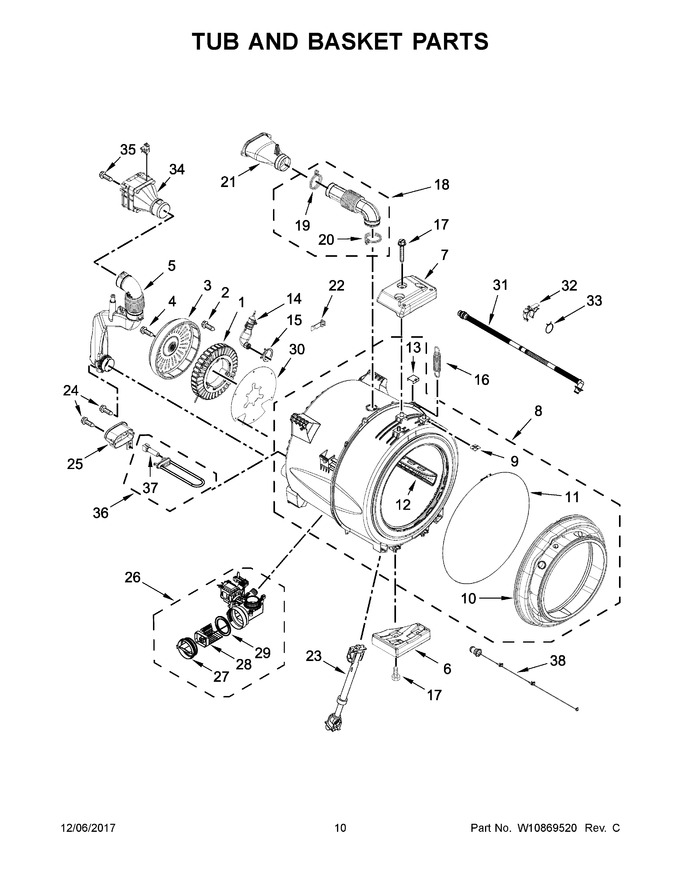 Diagram for MHW8200FW0