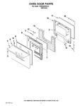 Diagram for 02 - Oven Door Parts
