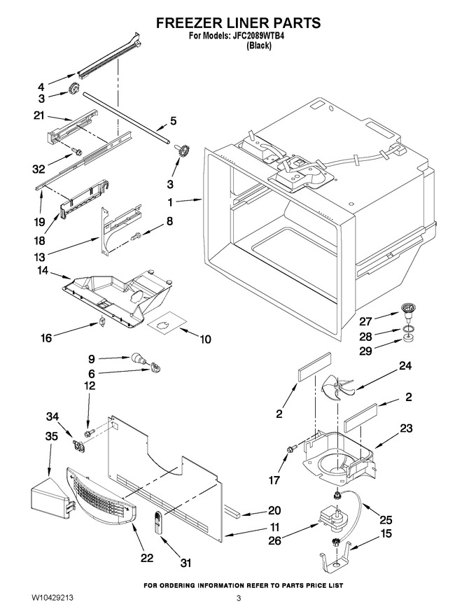 Diagram for JFC2089WTB4