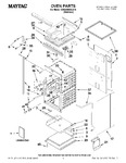 Diagram for 01 - Oven Parts