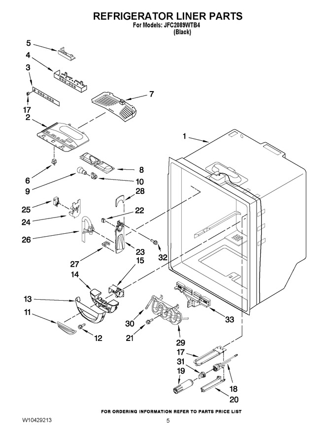 Diagram for JFC2089WTB4