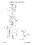 Diagram for 04 - Basket And Tub Parts